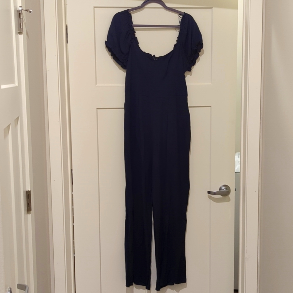 Navy Blue Jumpsuit
